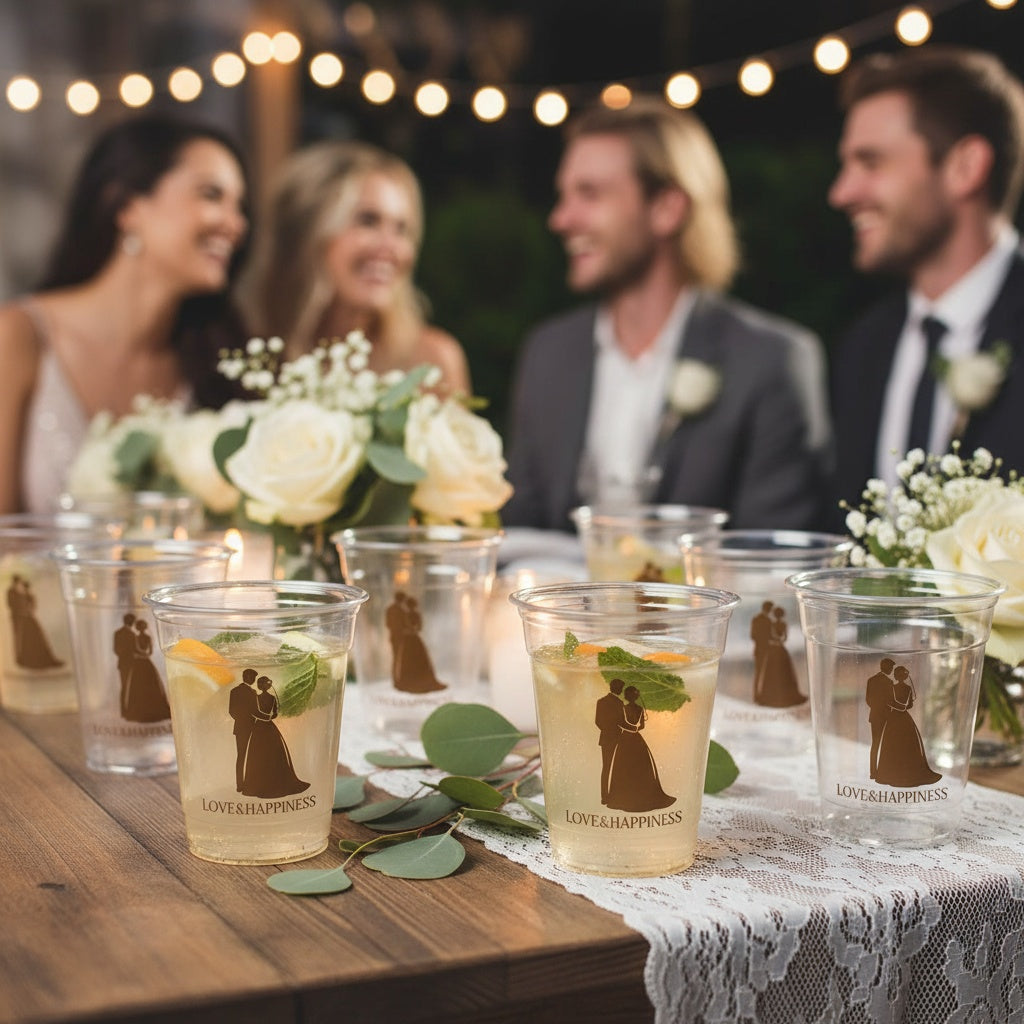Plastic Cups, Wedding Cups