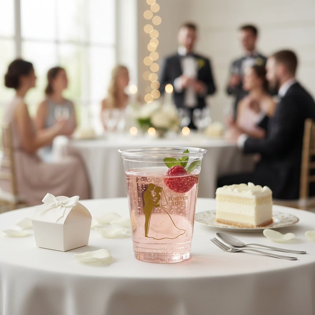 Plastic Cups, Wedding Cups