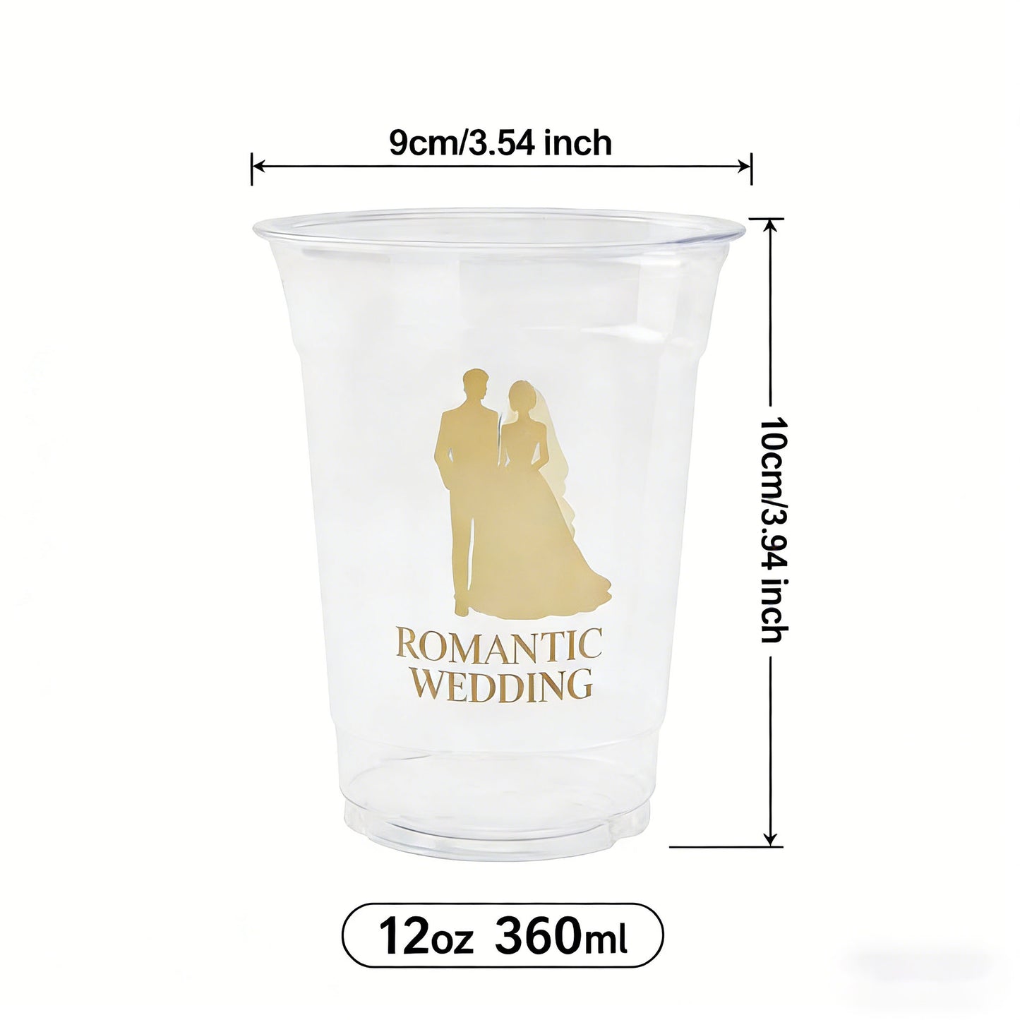 Plastic Cups, Wedding Cups