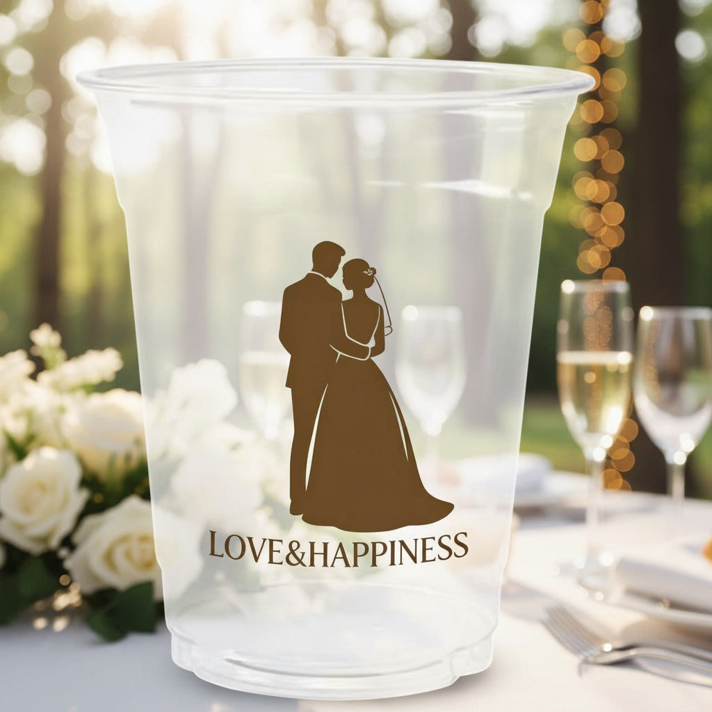 Plastic Cups, Wedding Cups
