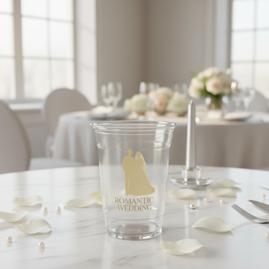 Plastic Cups, Wedding Cups