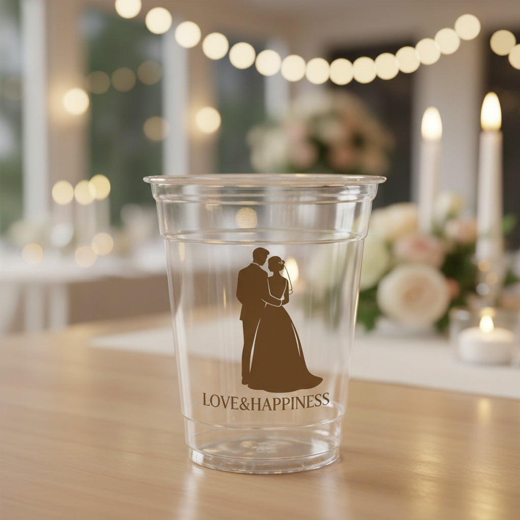 Plastic Cups, Wedding Cups